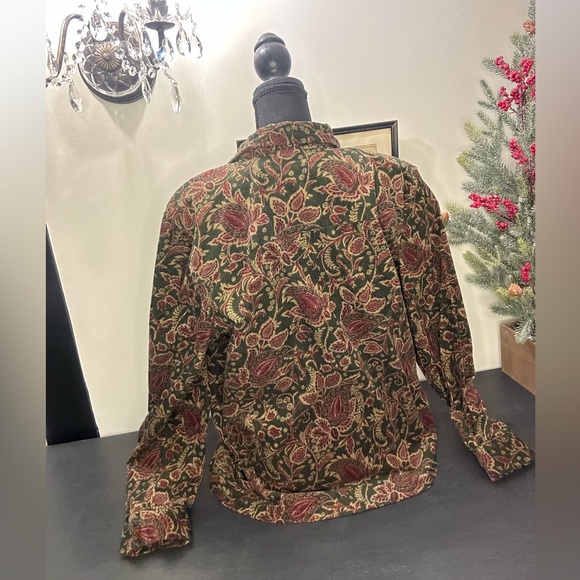 Vintage 2004 corduroy paisley jacket - Picture 11 of 11